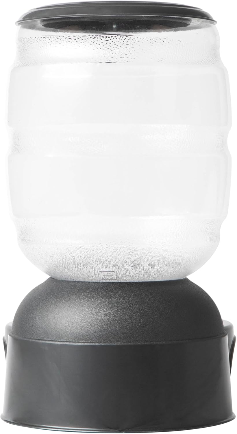 Petmate Replendish Waterer and Feeder Set, 1 Gallon Water, 5lbs Food