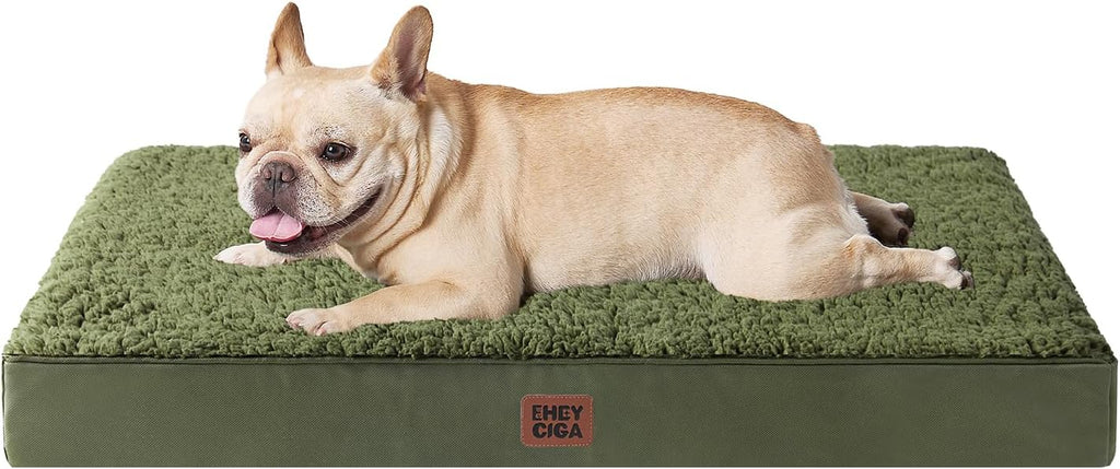 EHEYCIGA Orthopedic Dog Bed Medium with Removable Washable Cover, 30x20