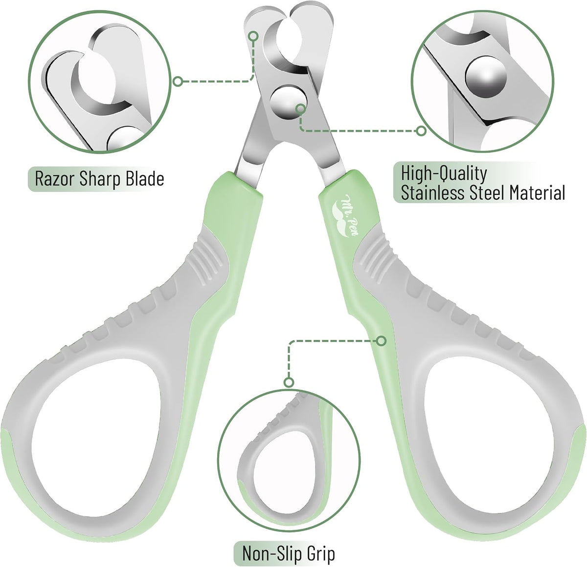 Mr. Pen- Cat Nail Clipper, Stainless Steel