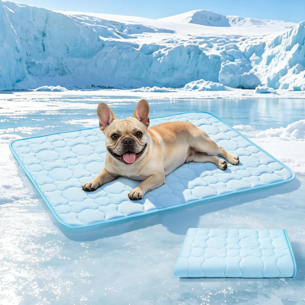 Mora Pets Dog Cooling Mat Pet Cooling Pad for Medium Dogs & Cats Q-Max>0.5