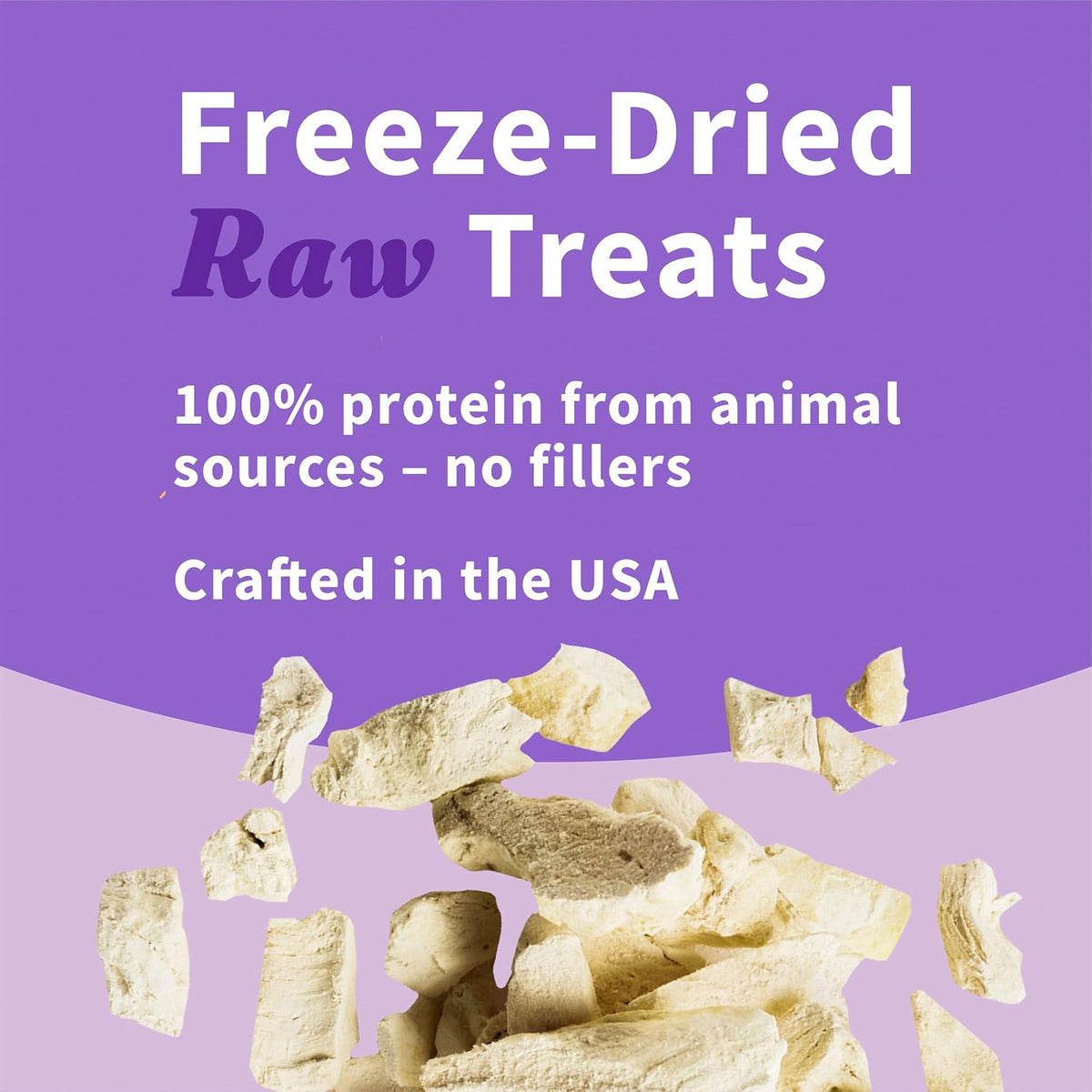 Halo Freeze-Dried Raw Dog Treats, Chicken Breast Recipe, 3.7 oz