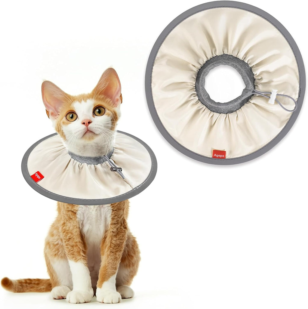 Agape Summer Soft Cat Cone, Lightweight Collar to Stop Licking & Scratching