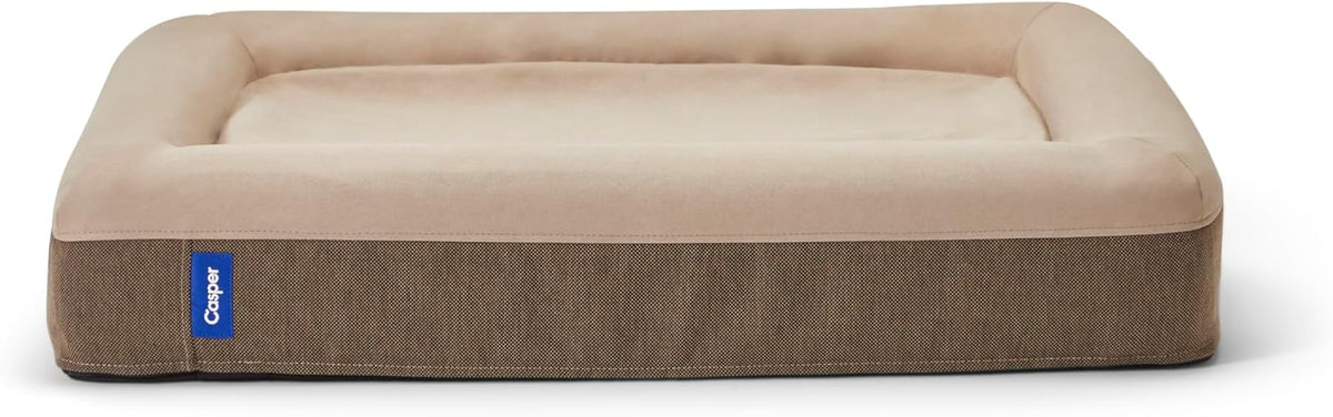 Casper Dog Bed, Plush Memory Foam, Medium, Sand