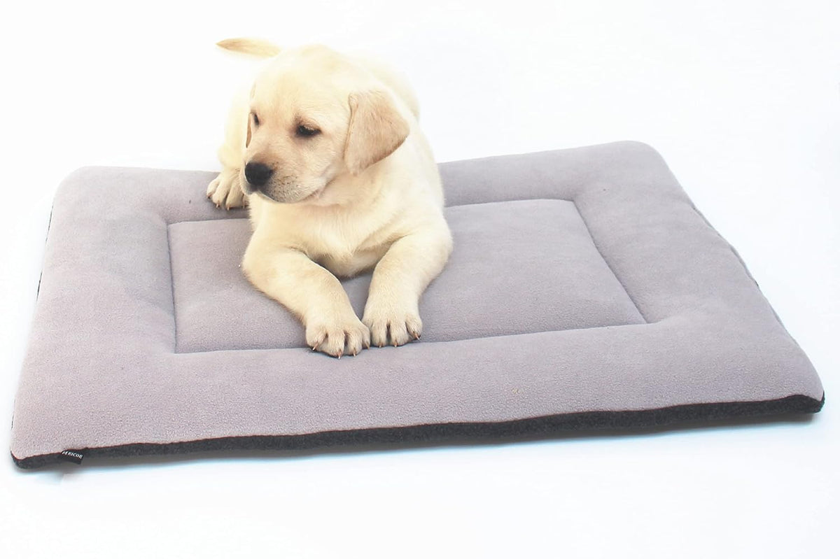 Pet Bed, Small Dog Bed 24 inch, Washable Flat Pet Bed, Reversible Crate Pad
