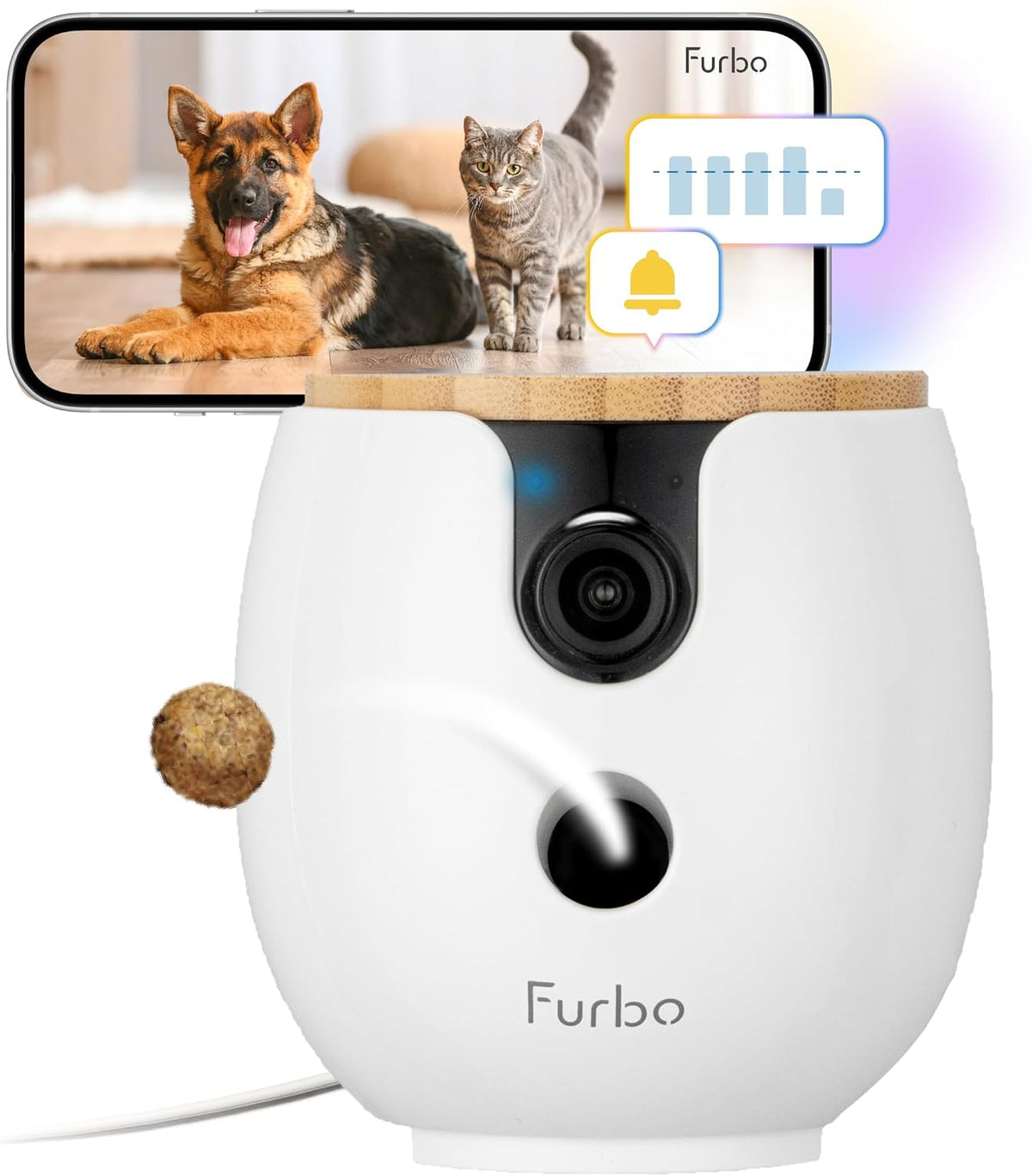Furbo Mini 360° Pet Camera [Paid Plan Required to Activate]
