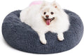 MIXJOY Orthopedic Dog Bed Comfortable Donut Cuddler Round Pet Beds Ultra Soft Washable Dog and Cat Cushion Bed (30'', Grey)