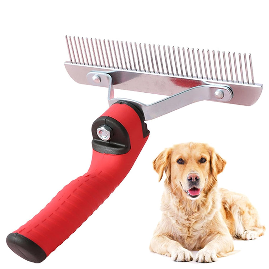 Dog Brush Undercoat Rake Deshedding Comb for Large Dogs Grooming