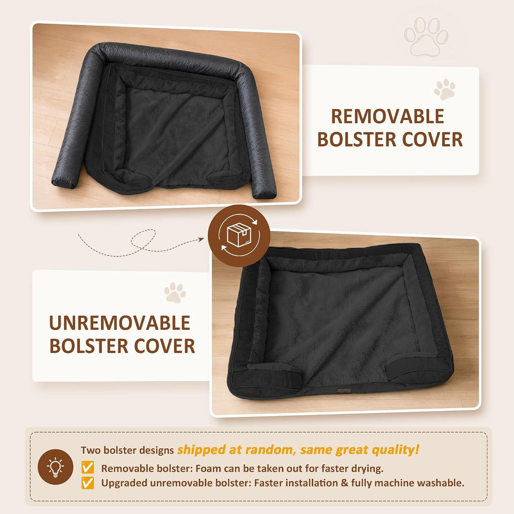 Comfort Expression Waterproof Orthopedic Dog Bed for Medium Size Dog