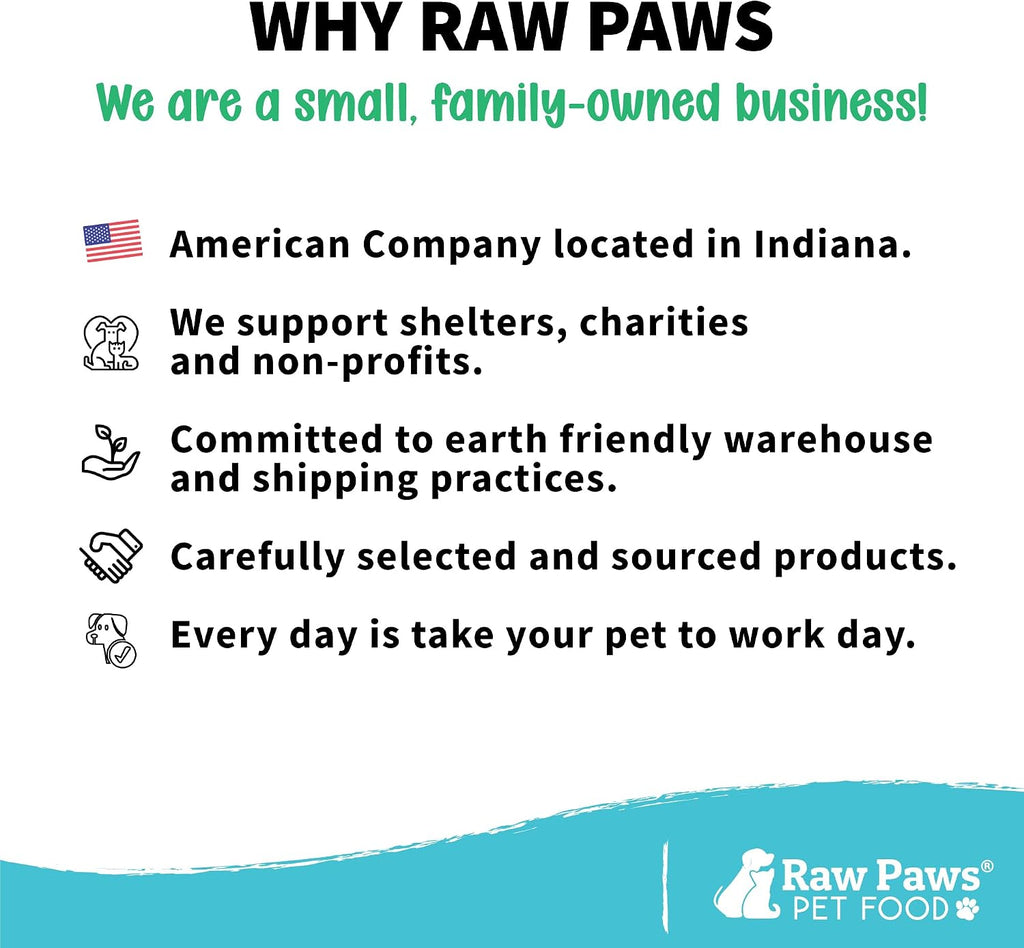 Raw Paws Freeze Dried Dog Food & Cat Food - Rabbit Recipe, 16-oz - USA Made