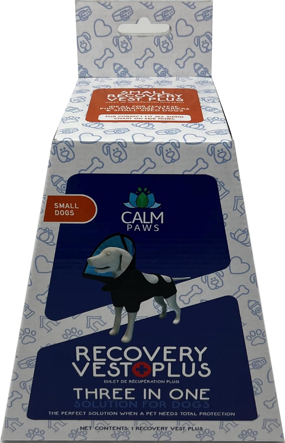 Recovery Vest Plus w Detachable Collar (Small)
