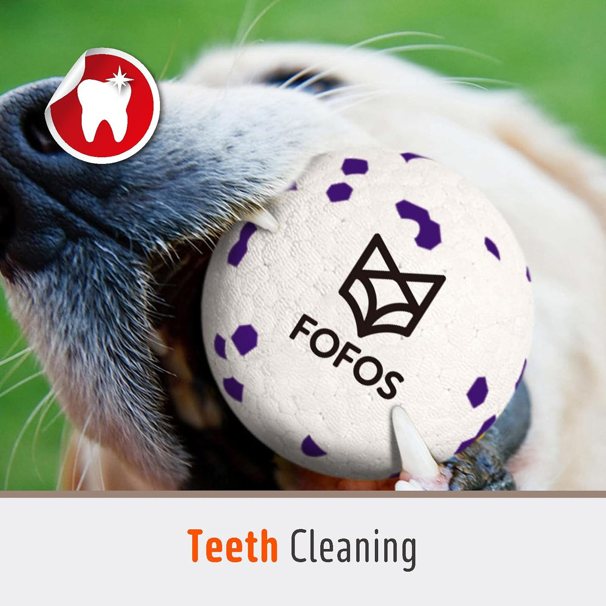 FOFOS Dog Balls Tennis Balls Dog Chew Toys for Aggressive Chewers ETPU 4Pcs | Indestructible Dog Balls Teething Dog Chew Toys Floating Water Balls Interactive Fetch Ball Gift for Small Large Medium Dogs