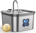 Cat Water Fountain - 95oz/2.8L Faucet-Style Pet Drinking Fountain for Cats