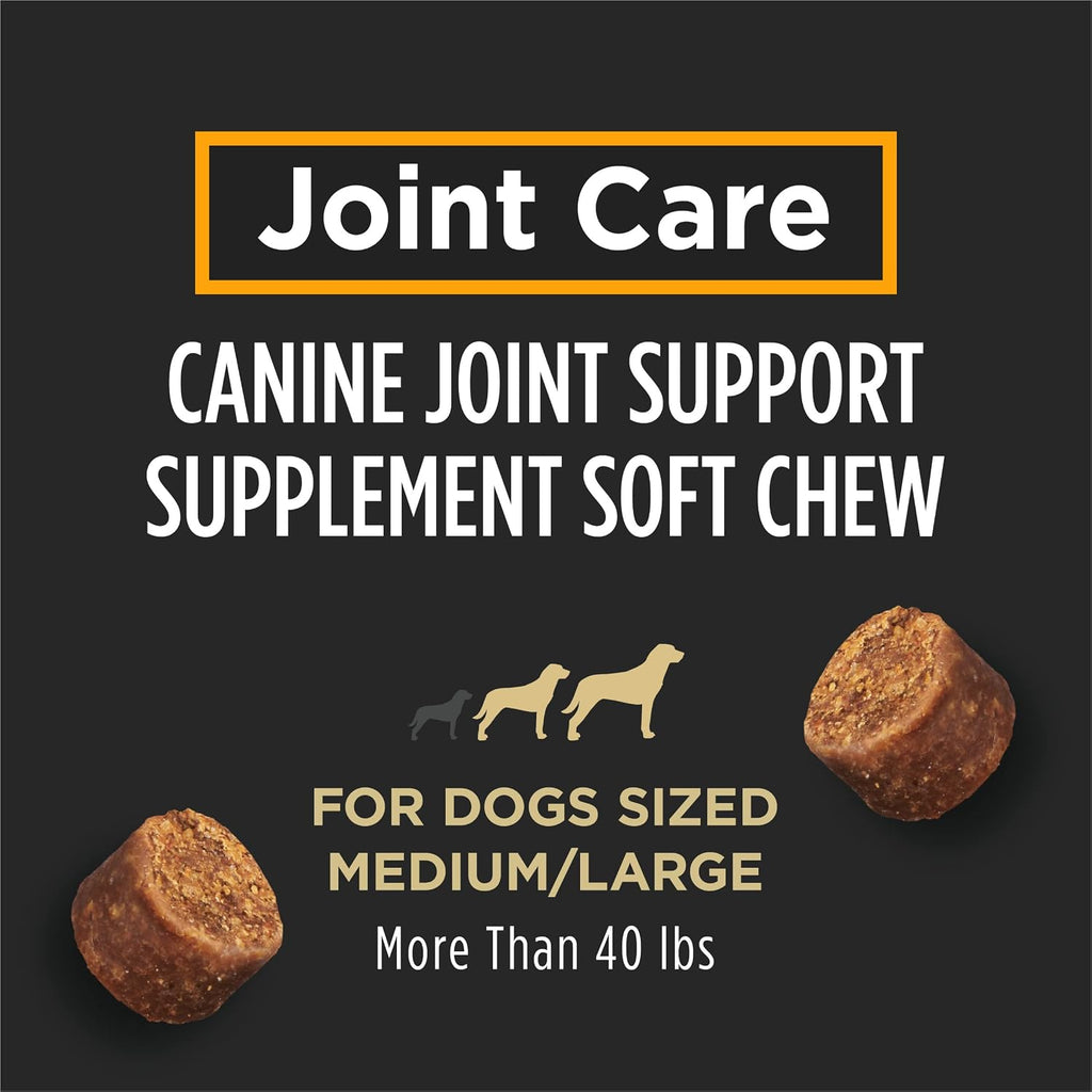 Purina Pro Plan Supplements Joint Care Large Breed Dog Supplement, 60 ct