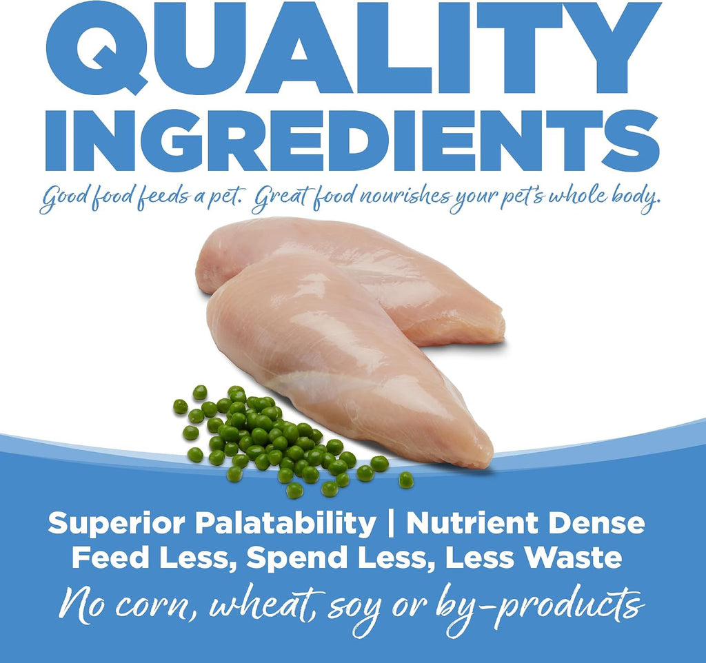NutriSource PureVita Grain Free Chicken & Peas Dry Cat Food, 12 lb