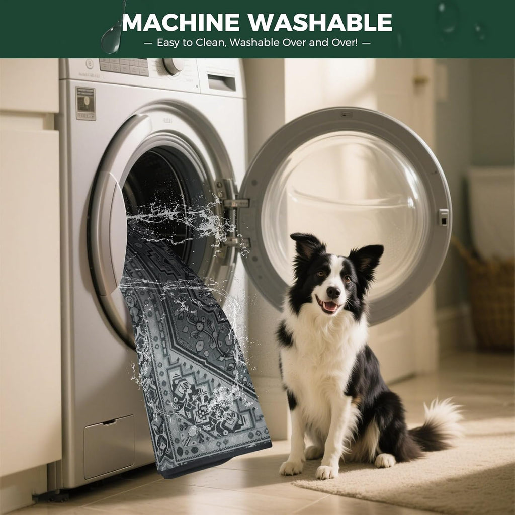 FXW Washable Pee Pads for Dogs, Super Absorbent, 23" x 35", 2 Packs | Machine washable, Non-slip backing