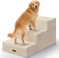 Dog Stairs for Large Dogs 18" H, Extra Wide Pet Steps for Couches & Beds