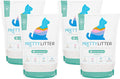 PrettyLitter Health Monitoring Cat Litter, Calm Aloe, 4-Pack, 6 lb. Bags