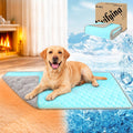 Vivifying Reversible Cooling Mat for Dogs, 40 x 30 in Ice Silk & Velvet