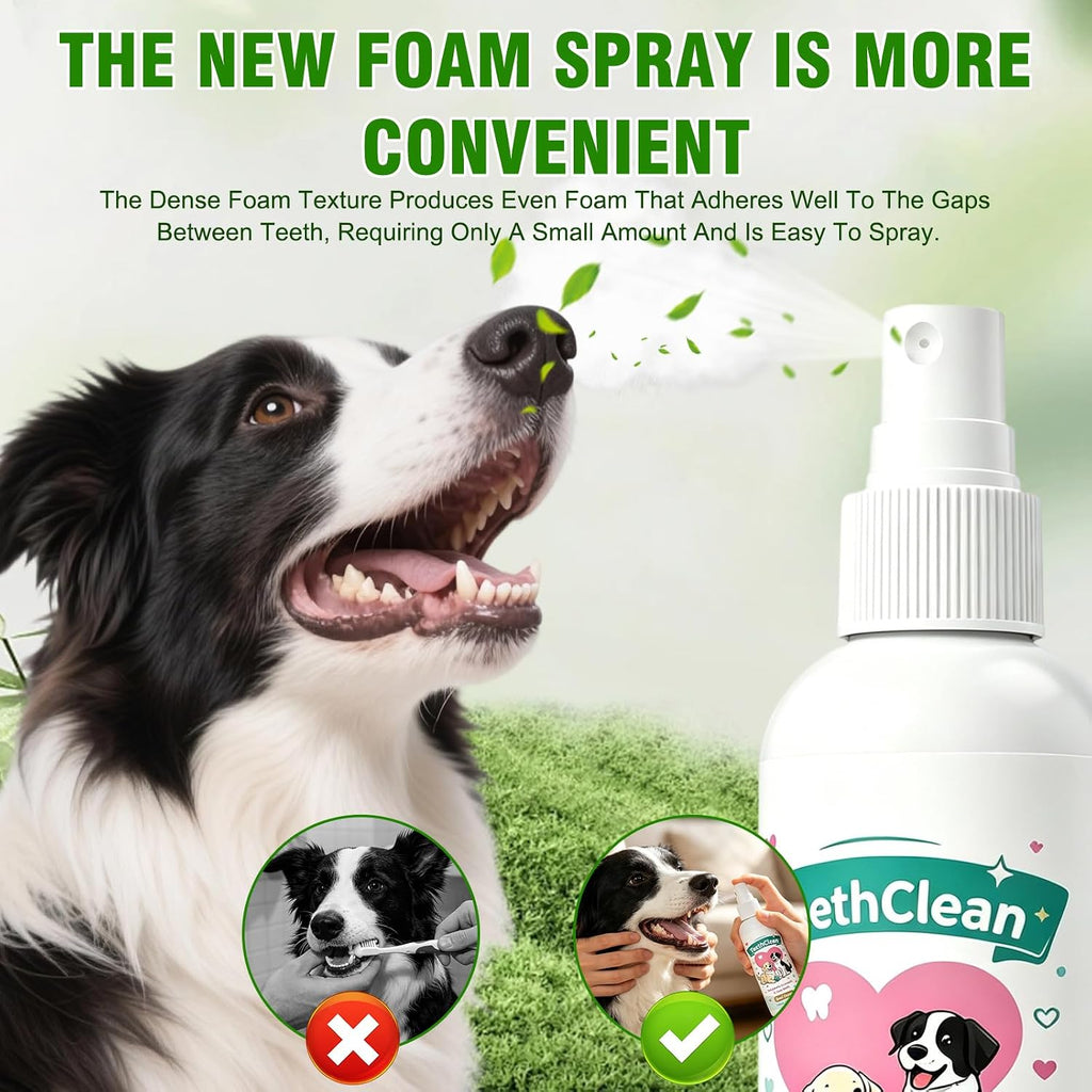 2Pcs Premium Dental Spray, Probiotic Oral Spray, Suitable for Dogs and Cats, Freshens Breath, Helps Keep Teeth Clean and Gums Healthy, Maintains Oral Hygiene - No Brushing Required (100ml)