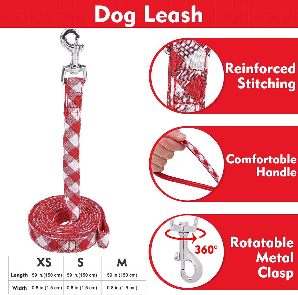 EXPAWLORER Step-in Dog Harness Small Sized Collar and Leash Set