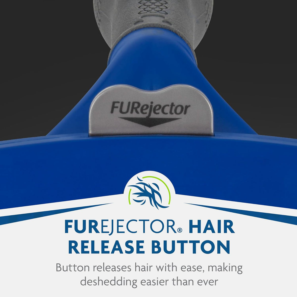 FURminator Large Dog Undercoat deShedding Tool for Long Hair | Reduces Loose Hair From Shedding, Easy Clean-Up, For Dogs Over 50 lbs, Use Weekly, Ergonomic Handle For Comfort 