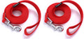 6 FT Puppy Leashes, Strong Traditional Style Leash with Easy to Use Collar Hook,Dog Lead Great for Small and Medium and Large Dog (Red, 5/8 in x 6 ft) (Pack of 2)