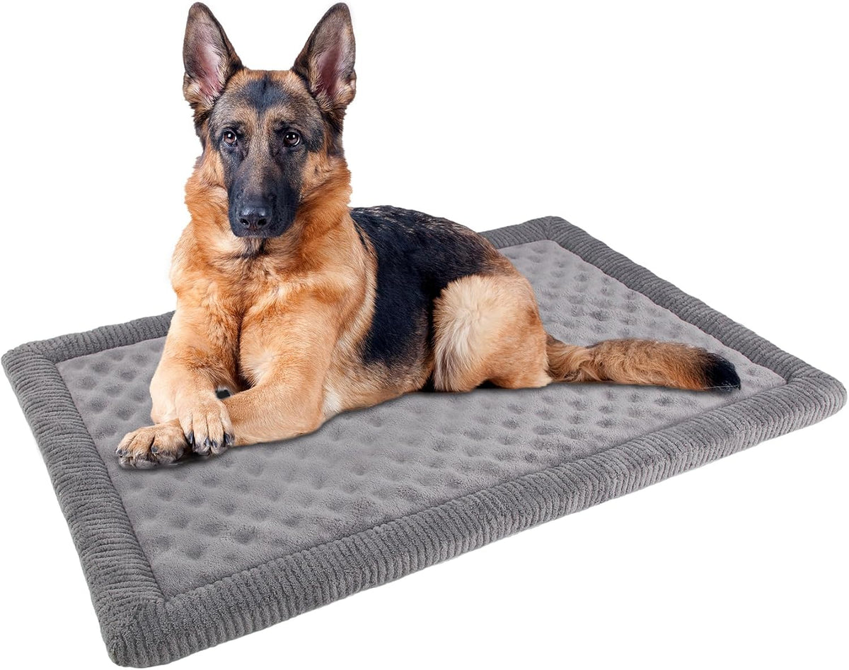 42x28 Dog Crate Bed XL Large Memory Foam Kennel Pad for Dog Cages