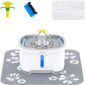 Wonder Creature Cat Water Fountain Stainless Steel Lid with 3 Filters, 84oz