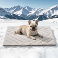 Dog Cooling Mat Self Coolings Foldable Cooling Pad for Dog in Summer Coolings Mat for Dogs and Cats Machine Washable (Rectangle,Gray, Medium-36 L x 23" W)