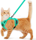 Cat Harness and Leash for Walking Escape Proof Soft Adjustable Cat Leash