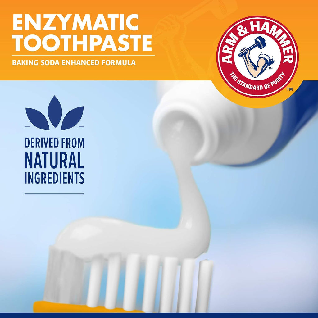 Arm & Hammer Tartar Control Puppy Dental Kit, Vanilla Ginger, 3 Pc, 60-Pack | Includes toothbrush, toothpaste, and finger brush, vanilla ginger flavor, for puppy dental health daily 