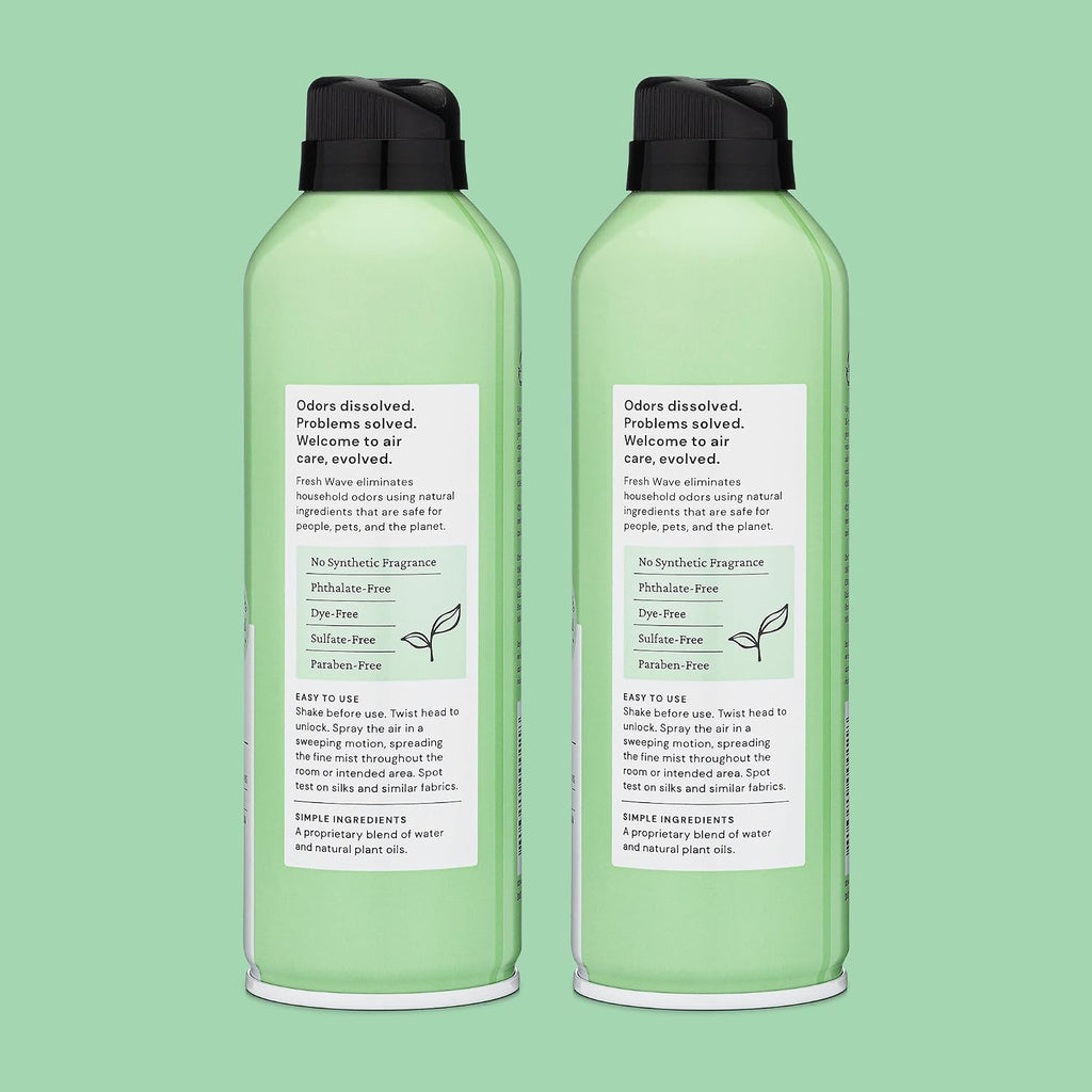 Fresh Wave Original Air Freshener Spray, 8 oz, 2-Pack Room Odor Eliminator