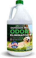 Nature's Freedom Concentrated Enzymes Outdoor Odor Eliminator, Turf and Yard Cleaner for Pet Urine, Deodorizer for Dog & Cat Waste & Smells, Makes 5 to 64 Gallons, Use on Grass, Patios, Kennels