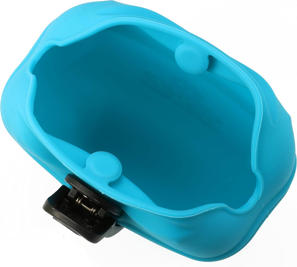 RoyalCare Silicone Dog Treat Pouch-Small Training Bag-Portable Dog Treat Bag for Leash with Magnetic Closure and Waist Clip airtight sealed - 2pieces [US Design Patent] 