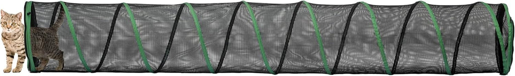 Kitty City Outdoor Catio Furniture and Play Kits for Cats, 10' Tunnel/Large