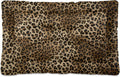 Blueangle Vintage Leopard Print Dog & Cat Bed, Comfortable Pet Bed, Ultra Soft Calming for Small to Large Dogs, 36" x 24