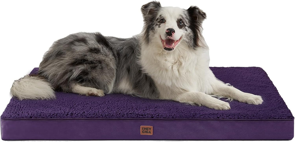 EHEYCIGA Orthopedic Dog Bed Extra Large with Removable Washable Cover, 41IN