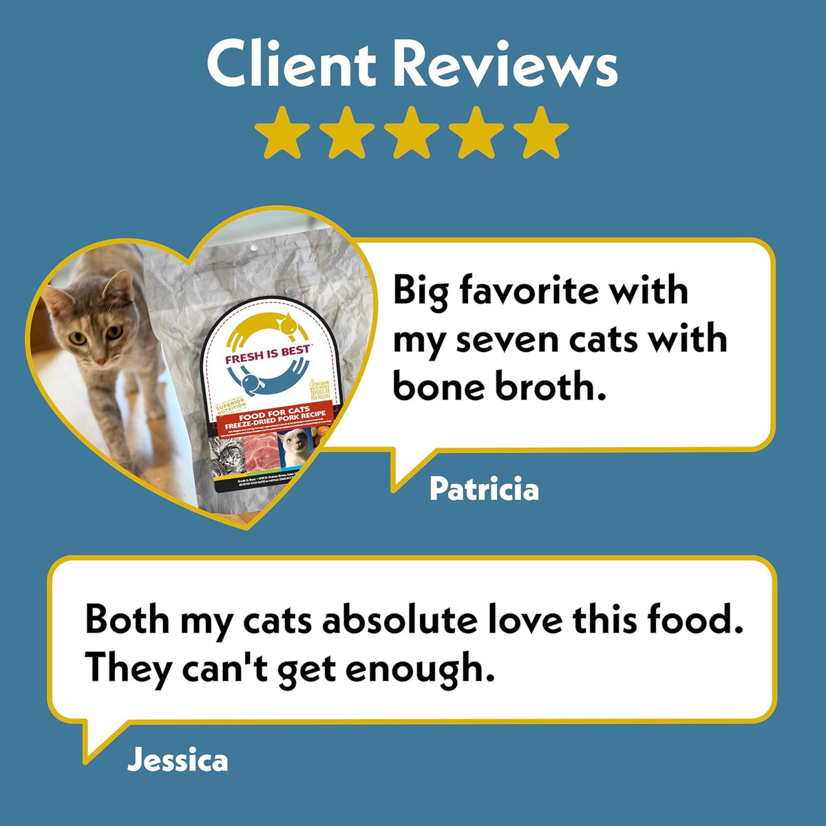 Fresh Is Best Pork Freeze Dried Cat Food – High-Protein Freeze Dried Pork
