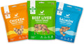 McLovin's Freeze Dried Dog Treats & Toppers, Variety Pack 4.2oz, USA Made