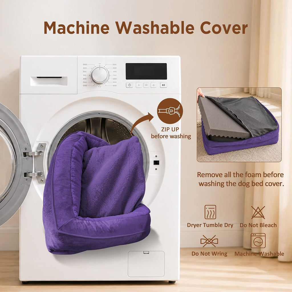 Comfort Expression Waterproof Orthopedic Dog Bed for Medium Size Dog
