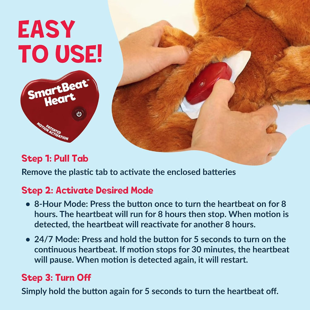 Snuggle Puppy Heartbeat Dog Toy for Puppies, Real-Feel Heartbeat, Calming Sleep Aid and Crate Training Comfort Toy with Heat Pack, Black Plush Design | Calming heartbeat toy, crate training comfort, heat pack, new puppy essentials, first nights, sleep,...