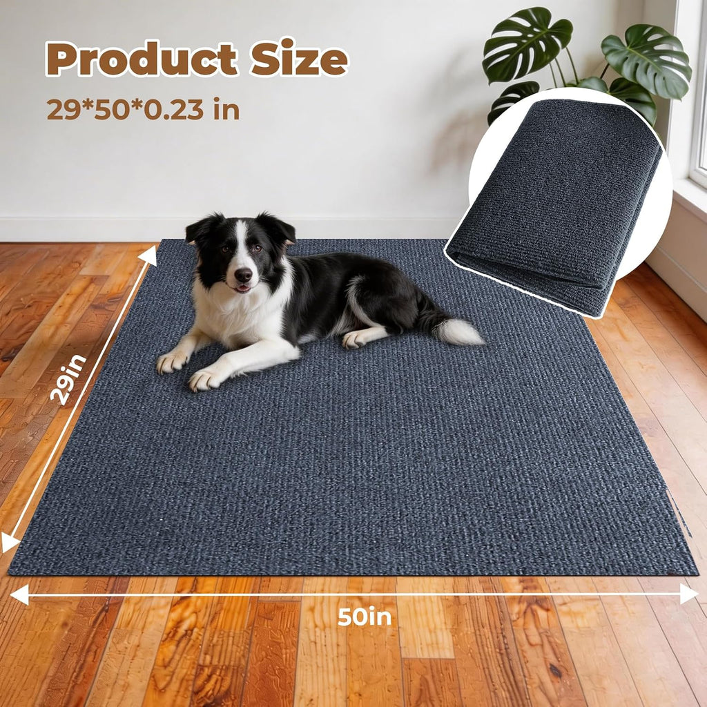 Dog Crate Mat, 29 in X 50 in Dog Playpen Mat Kennel Mat
