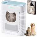 uahpet Pet Air Purifier, H13 HEPA Filter for Pet Hair, Dander & Odors, 2100 Sq Ft Coverage, Plug & Play No WiFi Required, Clog-Resistant Intake, Washable Pre Filter, Quiet 25dB