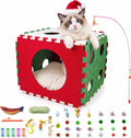 41 Pcs Christmas Cat Toys for Indoor Cats, Christmas Cat Gifts