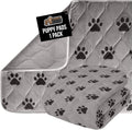 GORILLA GRIP Washable Puppy Pads, Slip Resistant Dog Crate Mat, 22x22