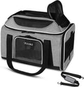 Petskd Top-Expandable Small Pet Carrier 18"x11"x11" Airline Approved