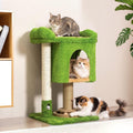 WOOCHPET Cat Tree with Sisal Scratching Posts and Cat Toys for Indoor Kittens