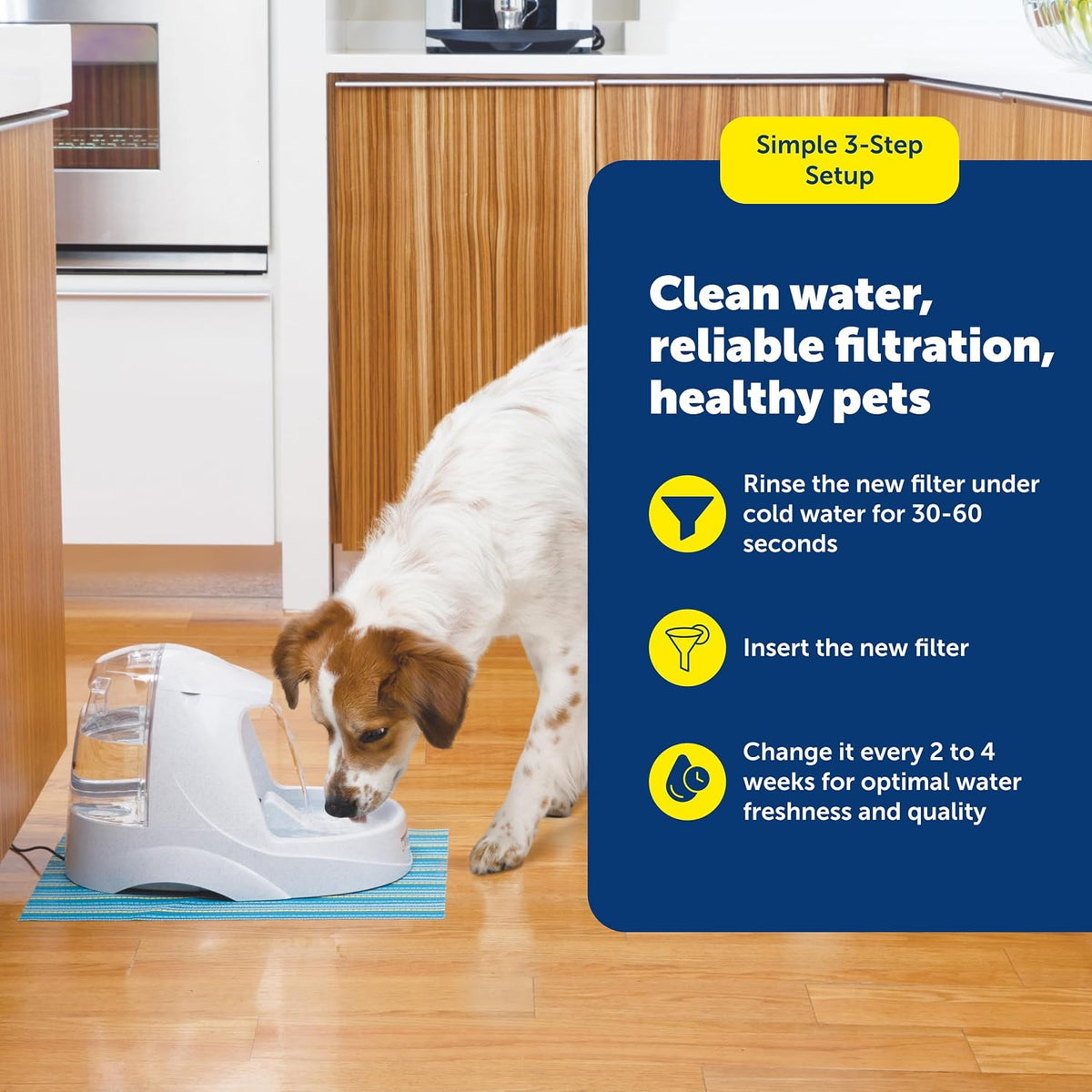 PetSafe Drinkwell Premium Carbon Filters, Dog & Cat Water Fountain Filters