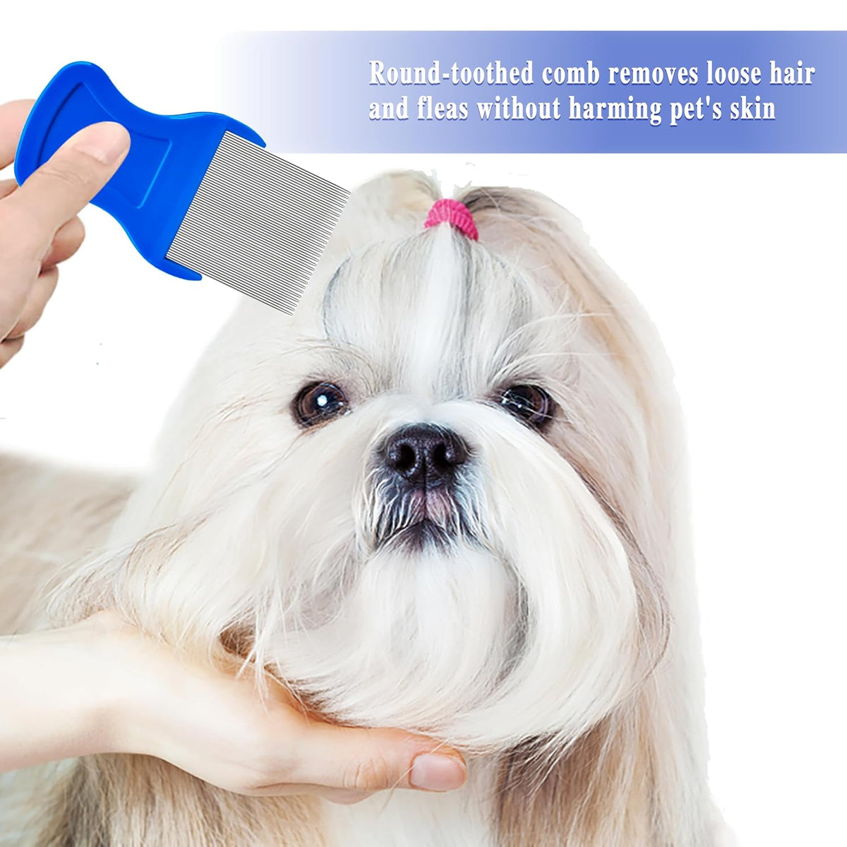 6 Pack Flea Lice Comb,dog eye comb, Flea and Tick Combs for Dogs & Cats