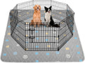 Aitmexcn Washable Pee Pads for Dogs, 2 Extra Large Puppy Pads, 72'' x 72'' | Highly Absorbent, Waterproof Layer, Machine Washable, Non-Slip Bottom, For Large Playpens and Floor Areas
